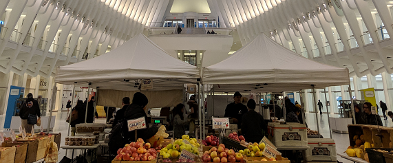 Greenmarket at the Oculus